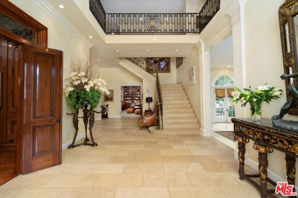 The foyer of the home. 