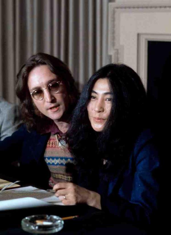 John Lennon and Yoko Ono