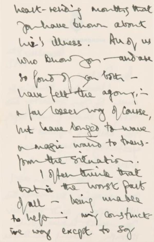 Charles' emotio<em></em>nal letter after Diana's death.