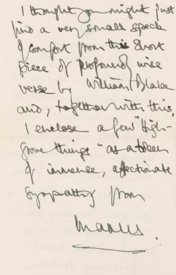 Charles' emotio<em></em>nal letter after Diana's death.