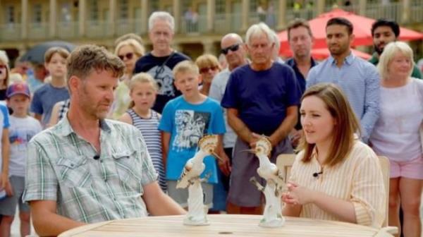 Theo Burrell on Antiques Roadshow.