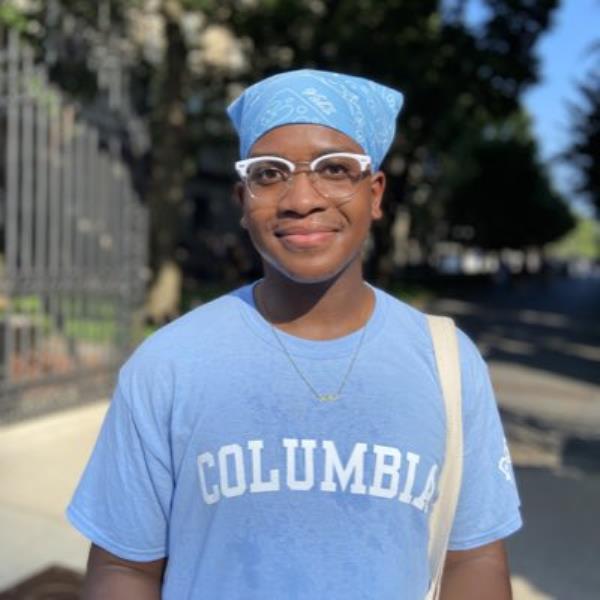 Khymani James was suspended from Columbia University after a video showed the student saying “zio<em></em>nists don’t deserve to live.”