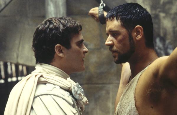 Russell Crowe thought Joaquin Phoenix's behavior was 