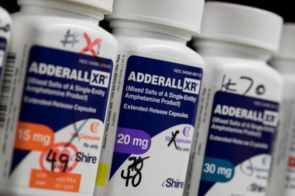 Bottles of Adderall