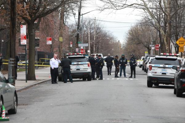 A 17-year-old victim was reportedly shot in the neck. (Photo by Tomas E. Gaston)