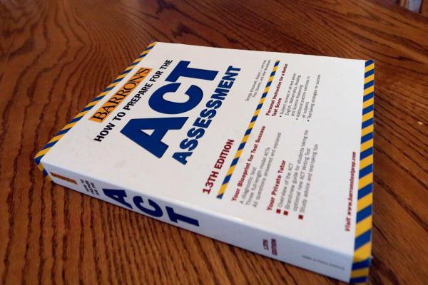 ACT Assessment preparation book