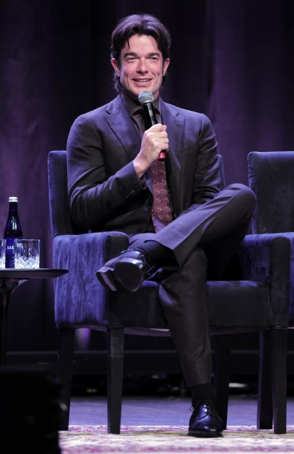 John Mulaney speaks at the 2024 New Yorker Festival