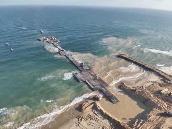 Gaza pier