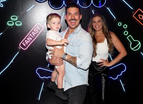 Jax Taylor and Brittany Cartwright with their son Cruz in Las Vegas on June 9, 2023