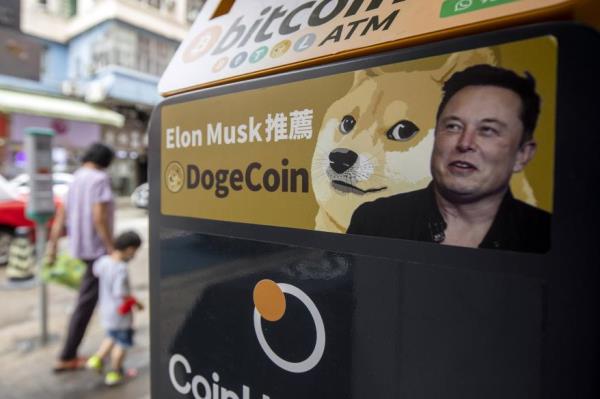 The sweet-faced pooch became the poster dog for the Elon Musk-backed satirical cryptocurrency Dogecoin.