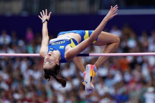 Competing in Paris, Yaroslava Mahuchikh says her mind is co<em></em>nstantly on the destruction back home in Ukraine. 