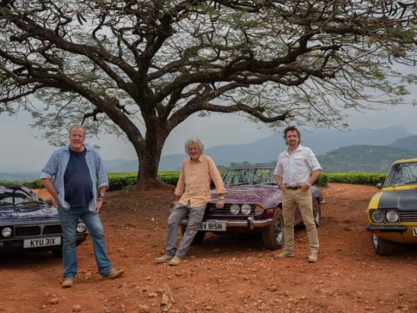 The Grand Tour: One For The Road is streaming on Prime Video.