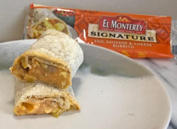 El Mo<em></em>nterey sausage egg breakfast burrito